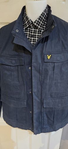 Lyle scott navy jacket m - lyle,