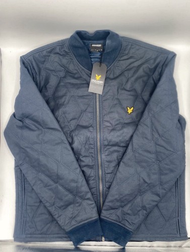 Lyle scott navy quilt jacket - lyle&scott,