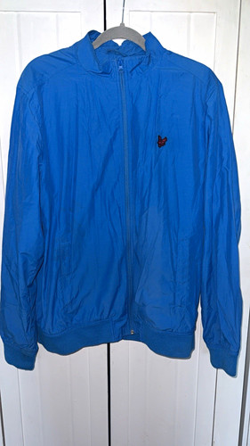 Lyle scott blue windbreaker - lyle, &