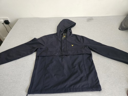 Lyle scott navy hooded - scott,